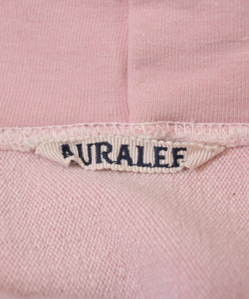 AURALEE（オーラリー）パーカー ピンク サイズ:3(S位) メンズ/2200686185086