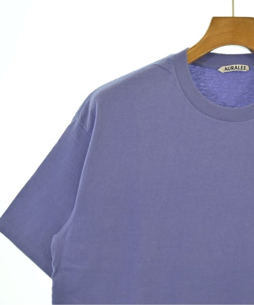 AURALEE（オーラリー）Tシャツ・カットソー 紫 サイズ:4(M位) メンズ/2200686748021