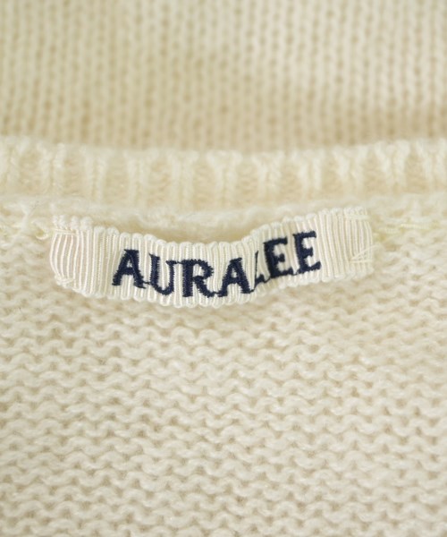 AURALEE（オーラリー）ニット・セーター 白 サイズ:5(L位) メンズ/2200683588033