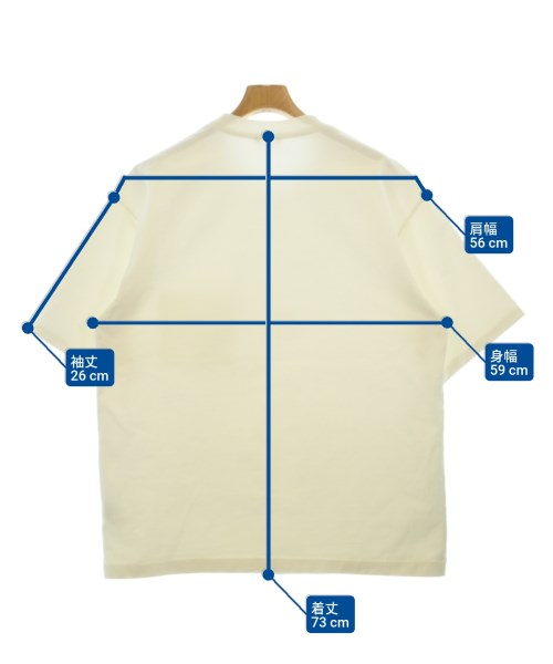 AURALEE（オーラリー）Tシャツ・カットソー 白 サイズ:5(L位) メンズ/2200689148026