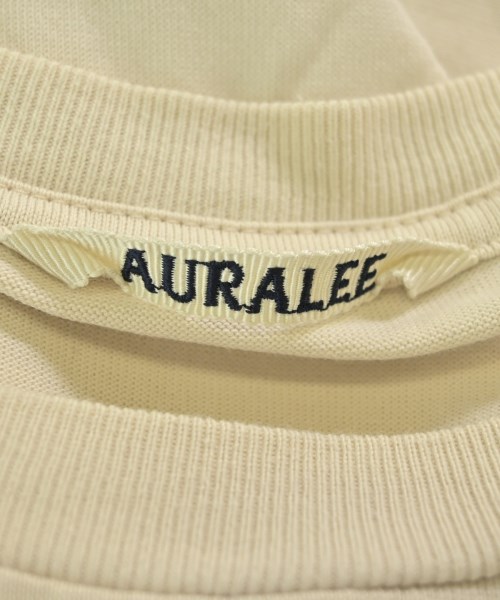 AURALEE（オーラリー）Tシャツ・カットソー ベージュ サイズ:5(L位) メンズ/2200686713333
