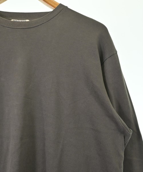 AURALEE（オーラリー）Tシャツ・カットソー 茶 サイズ:3(S位) メンズ/2200687602018