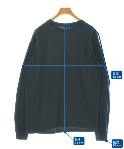 AURALEE（オーラリー）Tシャツ・カットソー 黒 サイズ:4(M位) メンズ/2200690044041