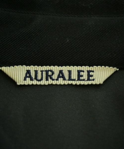 AURALEE（オーラリー）カジュアルシャツ 黒 サイズ:3(S位) メンズ/2200690480023