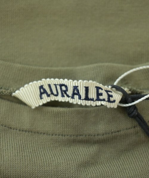 AURALEE（オーラリー）Tシャツ・カットソー カーキ サイズ:5(L位) メンズ/2200686669104