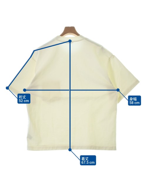 AURALEE（オーラリー）Tシャツ・カットソー 白 サイズ:3(S位) メンズ/2200691174044