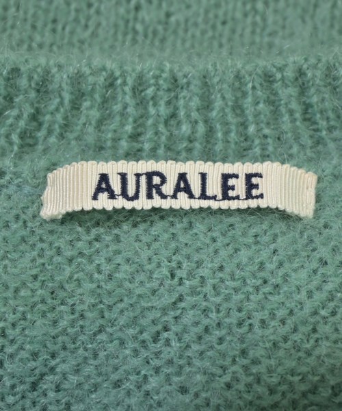 AURALEE（オーラリー）ニット・セーター 緑 サイズ:3(S位) メンズ/2200688037031