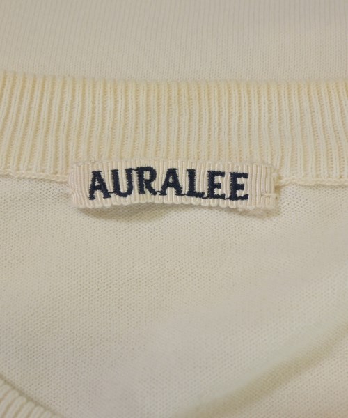 AURALEE（オーラリー）ニット・セーター 白 サイズ:4(M位) メンズ/2200688922061