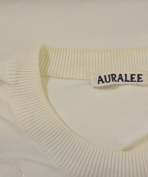 AURALEE（オーラリー）ニット・セーター 白 サイズ:4(M位) メンズ/2200688922061