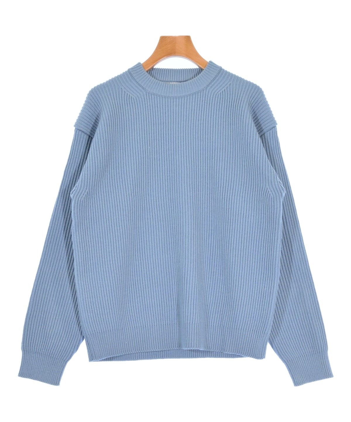 AURALEE（オーラリー）ニット・セーター 青 サイズ:0(S位) レディース