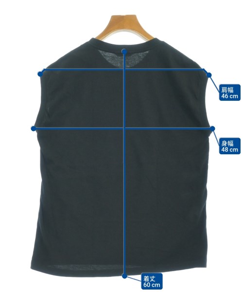 AURALEE（オーラリー）ノースリーブ 黒 サイズ:0(S位) レディース/2200630404034