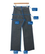 AURALEE（オーラリー）デニムパンツ 黒 サイズ:1(M位) レディース/2200618449033