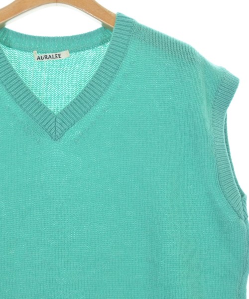 AURALEE（オーラリー）ベスト 緑 サイズ:1(M位) レディース/2200635386021