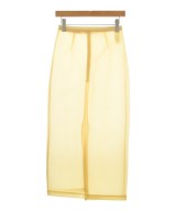 AURALEE（オーラリー）ロング・マキシ丈スカート 黄 サイズ:0(S位) レディース/2200635796011
