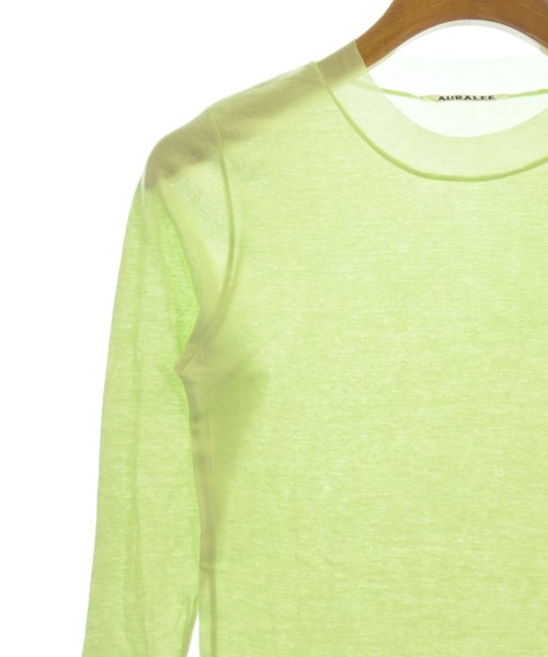 AURALEE（オーラリー）Tシャツ・カットソー 緑 サイズ:1(M位) レディース/2200636109025