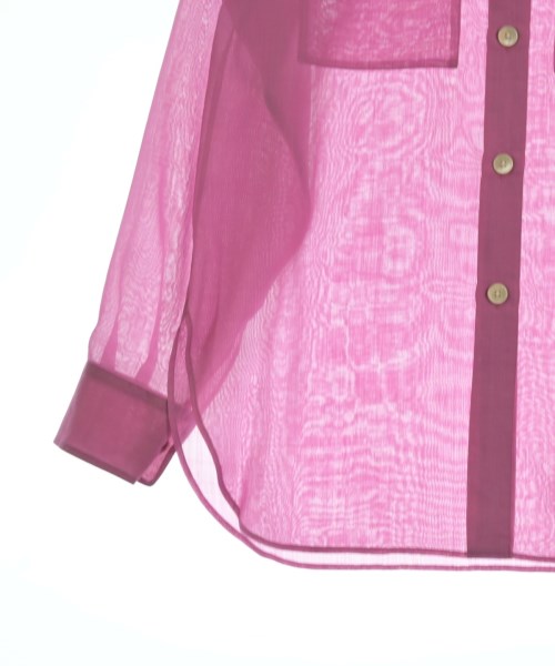 AURALEE（オーラリー）カジュアルシャツ ピンク サイズ:0(S位) レディース/2200637204057