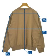 AURALEE（オーラリー）スウェット 茶 サイズ:1(M位) レディース/2200637351072