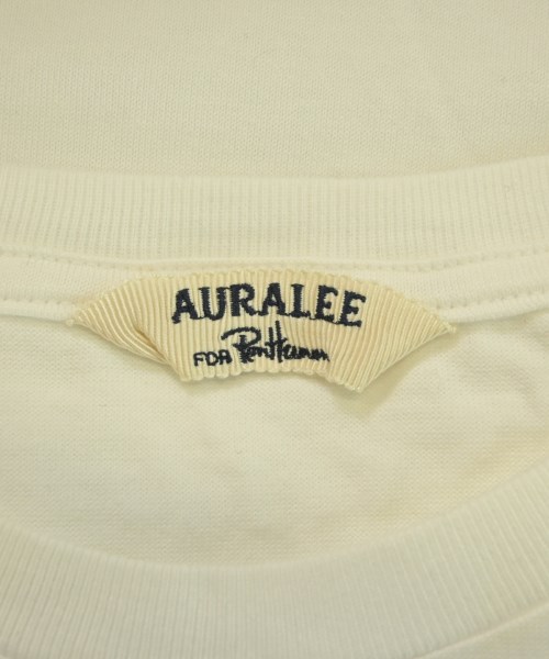 AURALEE（オーラリー）Tシャツ・カットソー 白 サイズ:1(M位) レディース/2200526887361