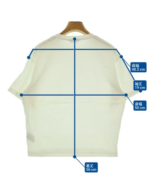 AURALEE（オーラリー）Tシャツ・カットソー 白 サイズ:1(M位) レディース/2200526887361
