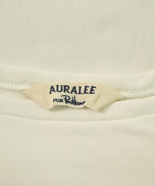 AURALEE（オーラリー）Tシャツ・カットソー 白 サイズ:1(M位) レディース/2200623216033