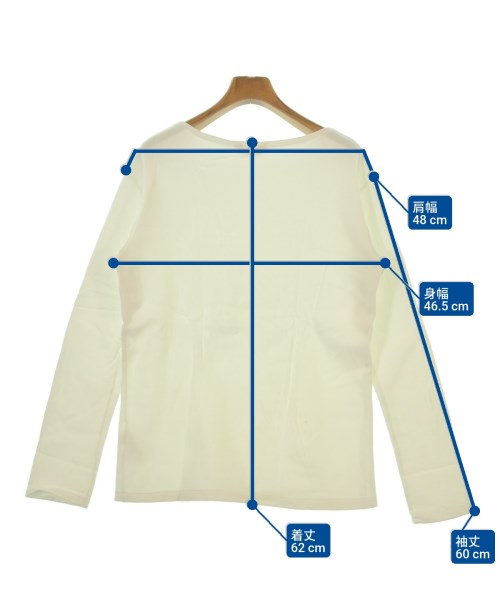 AURALEE（オーラリー）Tシャツ・カットソー 白 サイズ:1(M位) レディース/2200623216033