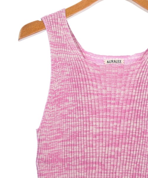 AURALEE（オーラリー）ベスト/ノースリーブ ピンク サイズ:1(M位) レディース/2200638060034