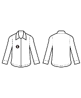 AURALEE（オーラリー）カジュアルシャツ 紫 サイズ:1(M位) レディース/2200625880126