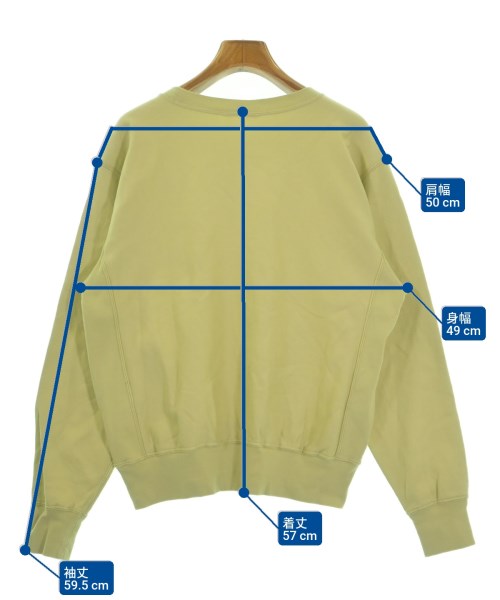 AURALEE（オーラリー）スウェット 緑 サイズ:1(M位) レディース/2200624015048