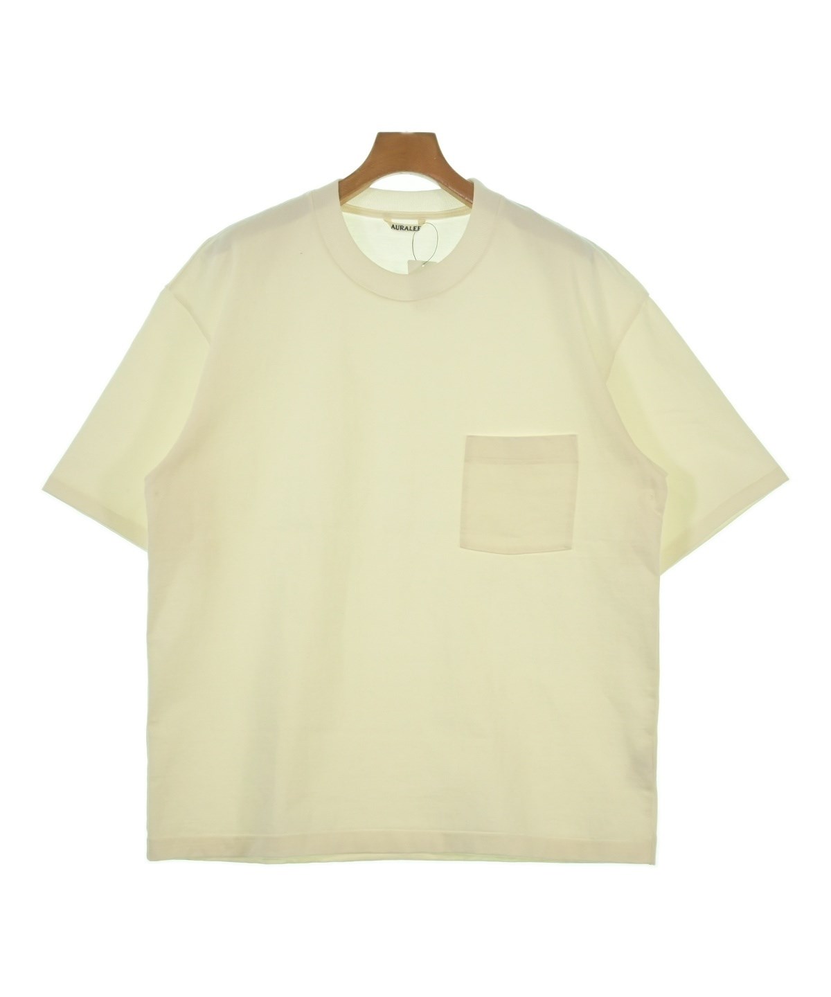 AURALEE（オーラリー）Tシャツ・カットソー 白 サイズ:5(L位) メンズ 