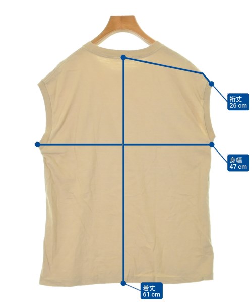 AURALEE（オーラリー）ノースリーブ ベージュ サイズ:1(M位) レディース/2200621683103