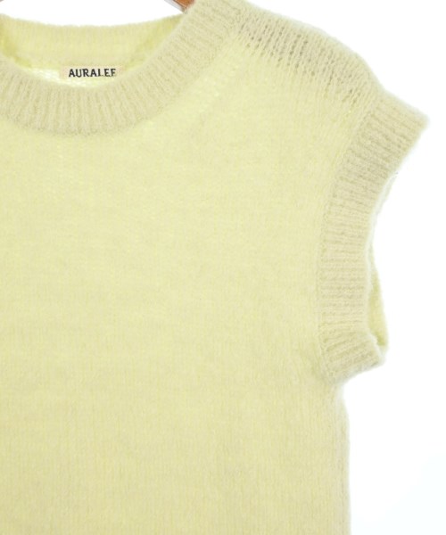 AURALEE（オーラリー）ベスト 黄 サイズ:1(M位) レディース/2200629091030