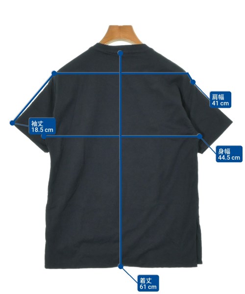 AURALEE（オーラリー）Tシャツ・カットソー 黒 サイズ:1(M位) レディース/2200629283015