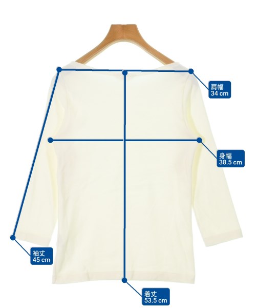 AURALEE（オーラリー）Tシャツ・カットソー 白 サイズ:1(M位) レディース/2200632278183