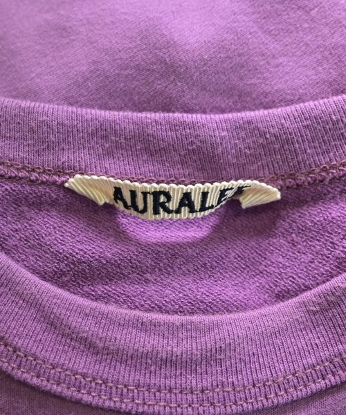 AURALEE（オーラリー）Tシャツ・カットソー 紫 サイズ:0(S位) レディース/2200632933075