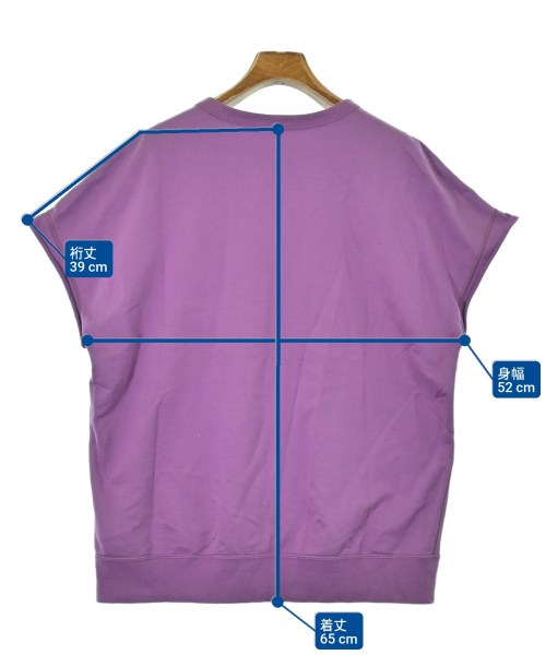 AURALEE（オーラリー）Tシャツ・カットソー 紫 サイズ:0(S位) レディース/2200632933075
