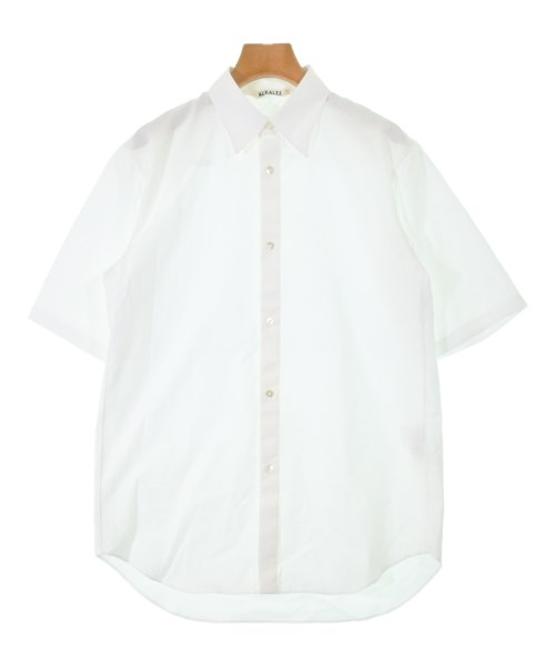 AURALEE(オーラリー)カジュアルシャツ 白 サイズ:0(S位)/2200641510014
