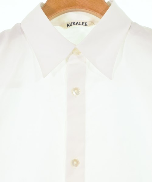 AURALEE（オーラリー）カジュアルシャツ 白 サイズ:0(S位) レディース/2200641510014