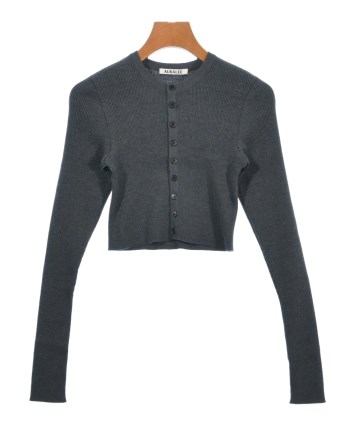AURALEE オーラリー　 カーディガン サイズ1 AURALEE/オーラリー】GIZA HIGH GAUGE RIB KNIT SHORT CARDIGAN