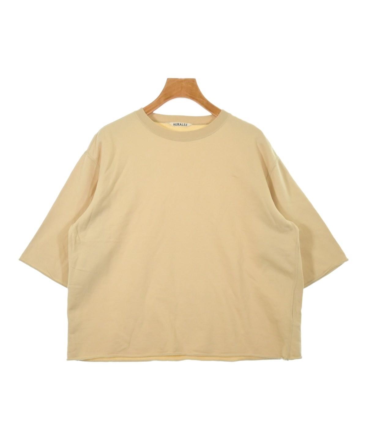 AURALEE ♡ ベージュ カットソー AURALEE（オーラリー）Tシャツ・カットソー ベージュ サイズ:1(M