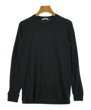 AURALEE オーラリー Tシャツ・カットソー 黒 0489925E0109 AURALEE(オーラリー)Tシャツ・カットソー 黒 サイズ:1(M位