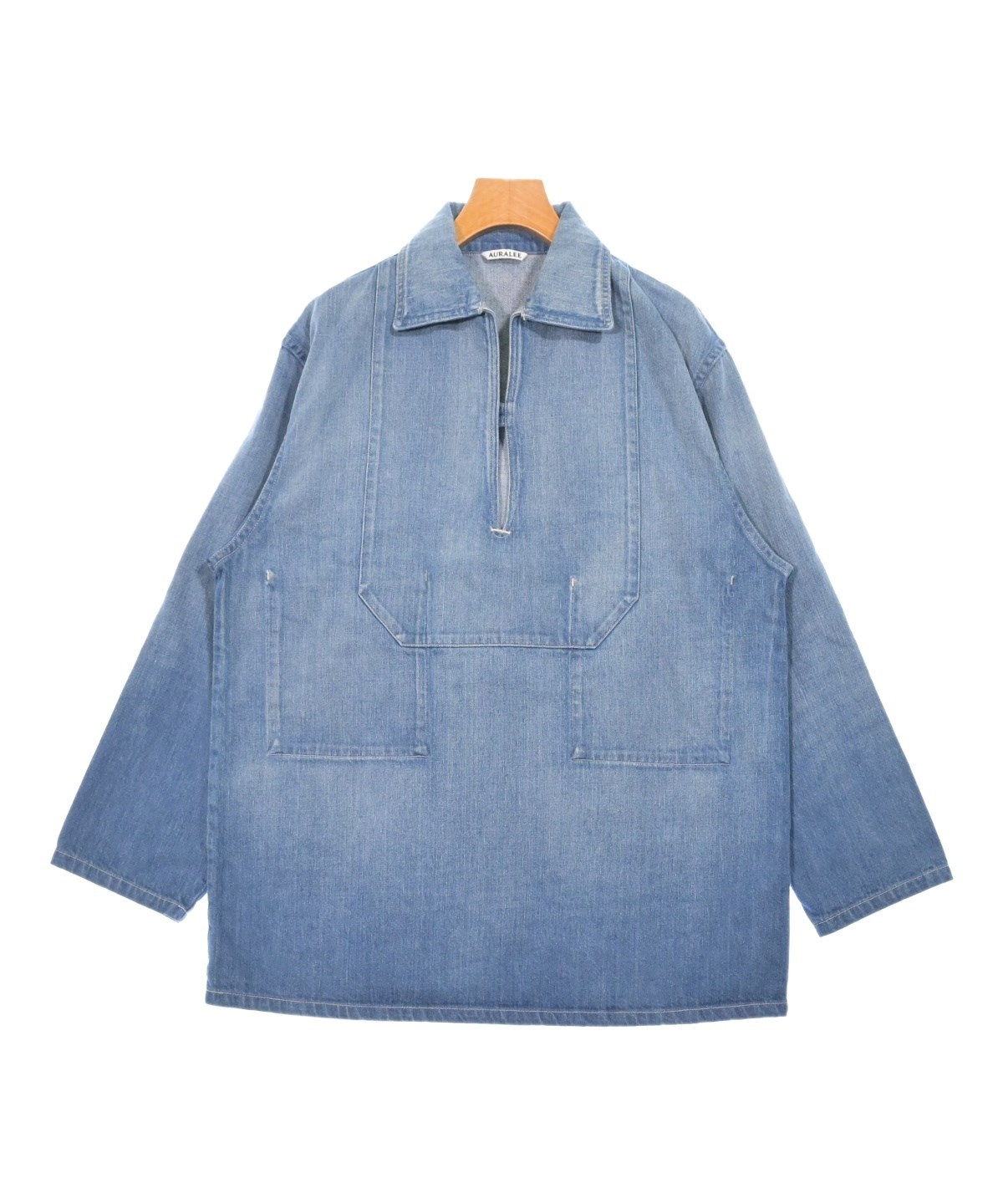 【美品】AURALEE オーラリー 21awデニムジャケット AURALEE（オーラリー）デニムジャケット 青 サイズ:0(S位