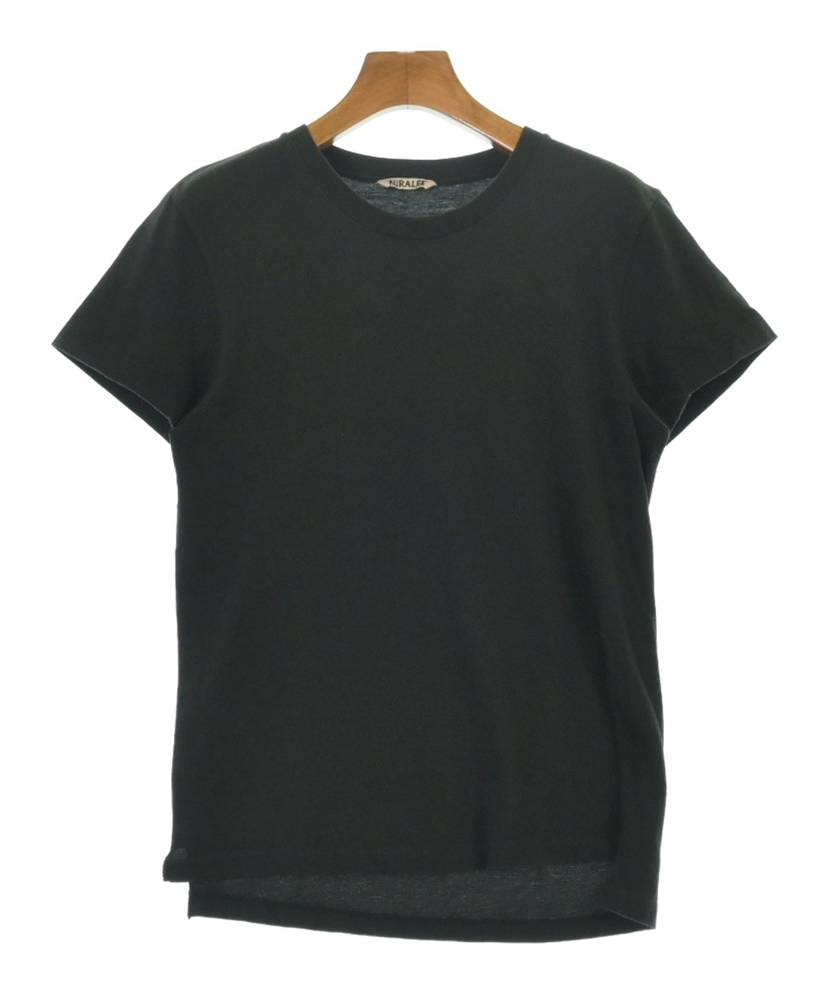 AURALEE 100%コットン Tシャツ サイズ5 黒 AURALEE オーラリー HIGH GAUGE DOUBLE CLOTH TEE 半袖Tシャツ