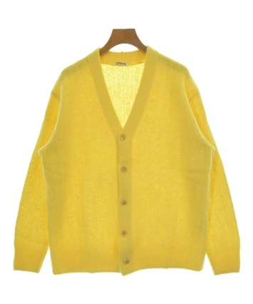 オーラリー AURALEE カーディガン ネイビー 3 コットン BABY CASHMERE KNIT CARDIGAN