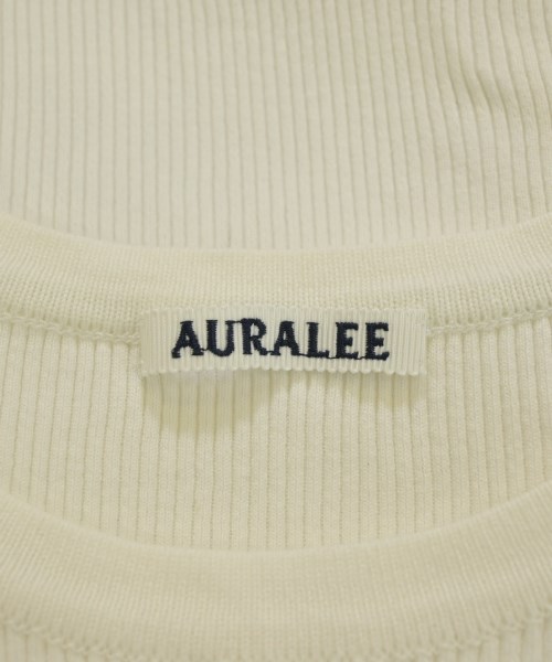 AURALEE（オーラリー）Tシャツ・カットソー 白 サイズ:1(M位) レディース/2200616986080