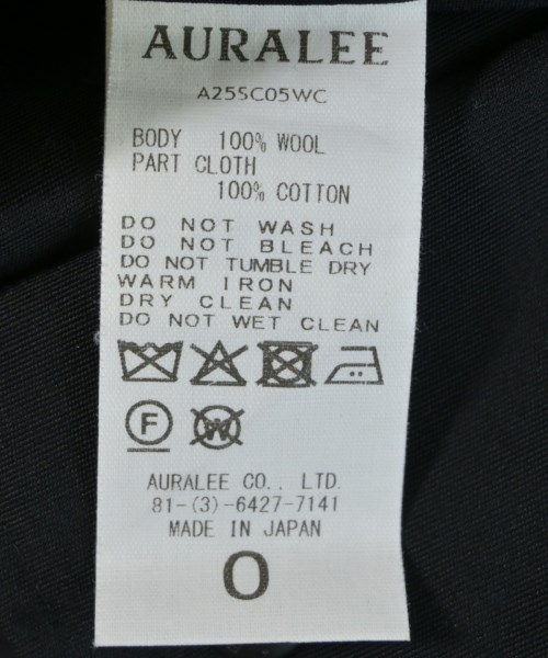 AURALEE（オーラリー）その他 黒 サイズ:0(S位) レディース/2200621579017