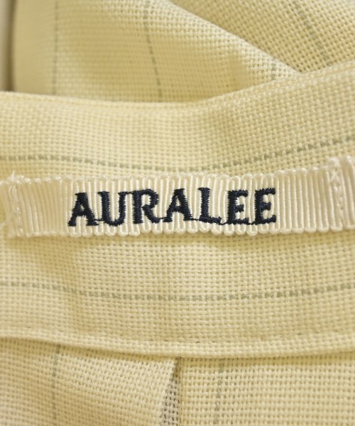 AURALEE（オーラリー）ロング・マキシ丈スカート 黄 サイズ:1(M位) レディース/2200623265031