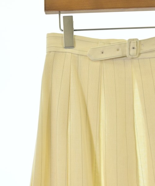 AURALEE（オーラリー）ロング・マキシ丈スカート 黄 サイズ:1(M位) レディース/2200623265031