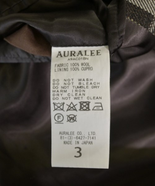 AURALEE（オーラリー）その他 ベージュ サイズ:3(S位) メンズ/2200624657149