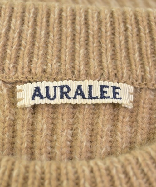 AURALEE（オーラリー）ニット・セーター 茶 サイズ:1(M位) レディース/2200623581100