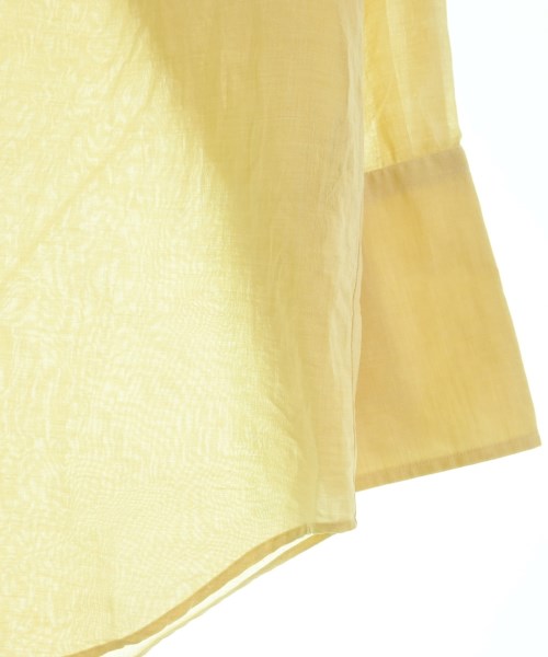 AURALEE（オーラリー）カジュアルシャツ 黄 サイズ:0(S位) レディース/2200626628031